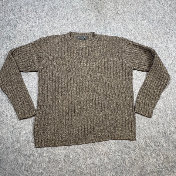 Banana Republic Sweaters - Banana Republic Sweater Women's Size Large Ribbed Cable-Knit Crew Neck Classic